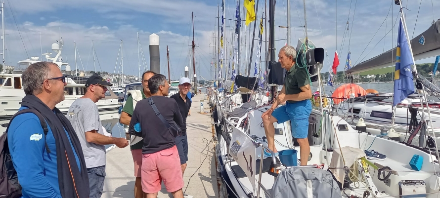 Arrivée à Falmouth