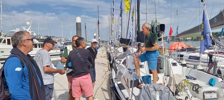 Arrivée à Falmouth